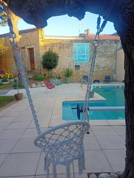 Le Clos Du Pin Thezan-les-Beziers Buitenkant foto