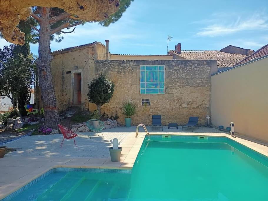 Le Clos Du Pin Thezan-les-Beziers Buitenkant foto